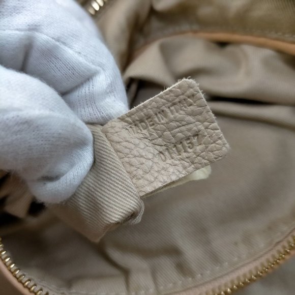 405315J Chloe Shoulder Bag Paraty Beige Leather - Picture 8 of 9